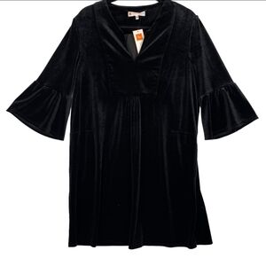NWT Elegant Black Velvet Women's Dress M Judith Connally